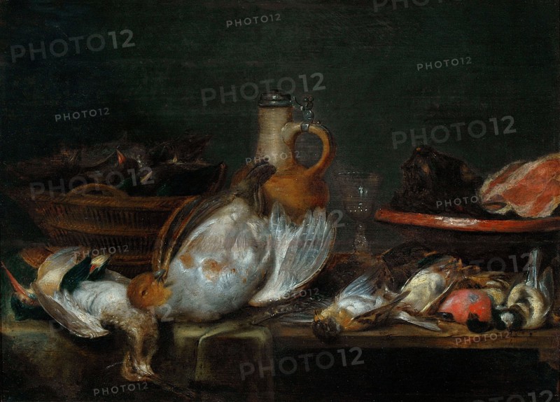 Still life, Early 17th cen.. Artist: Adriaenssen, Alexander (1587-1661)
