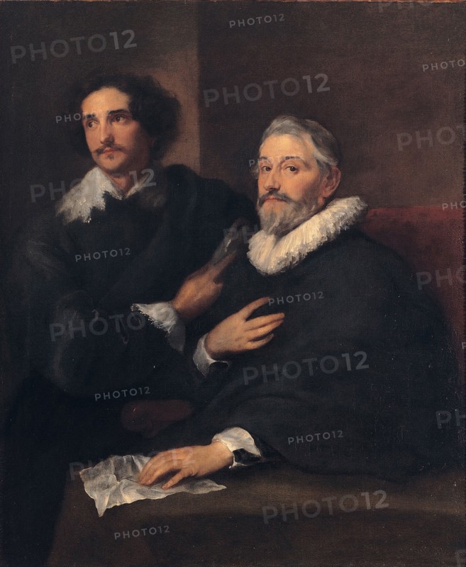 Portrait of the Brothers de Wael, c. 1620-1630. Artist: Dyck, Sir Anthonis, van (1599-1641)