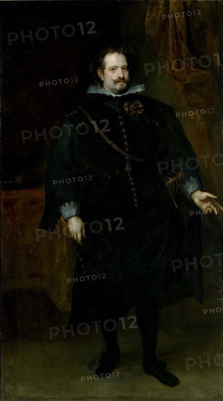 Diego Felipe de Guzmán, Marquis of Leganés, ca 1634. Artist: Dyck, Sir Anthonis, van (1599-1641)