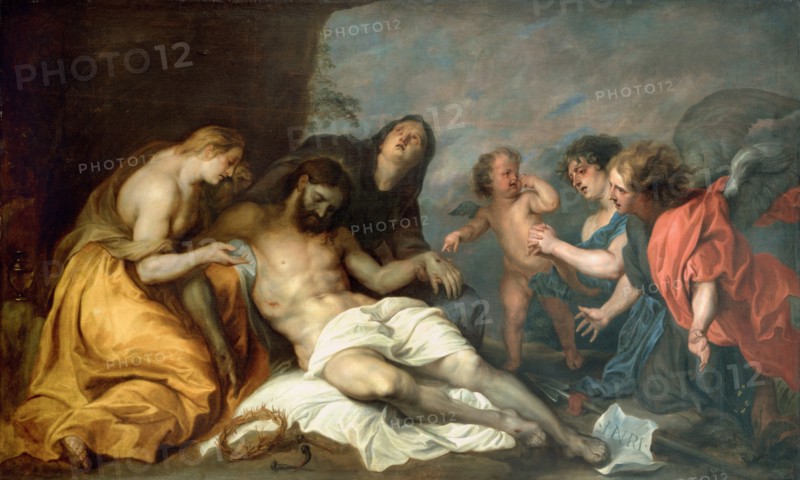 The Lamentation over Christ, ca 1637-1640. Artist: Dyck, Sir Anthonis, van (1599-1641)