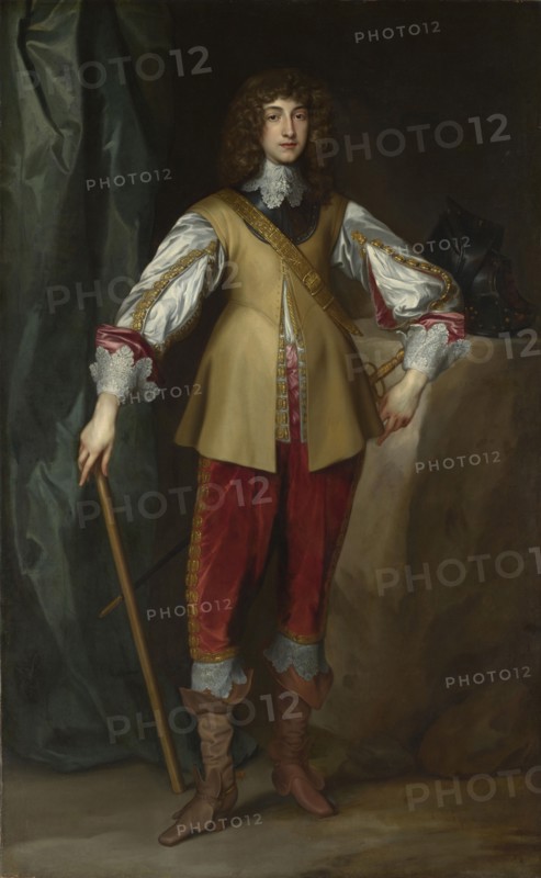 Portrait of Prince Rupert of the Rhine (1619-1682), Duke of Cumberland, ca 1637. Artist: Dyck, Anthony van, (Studio of)