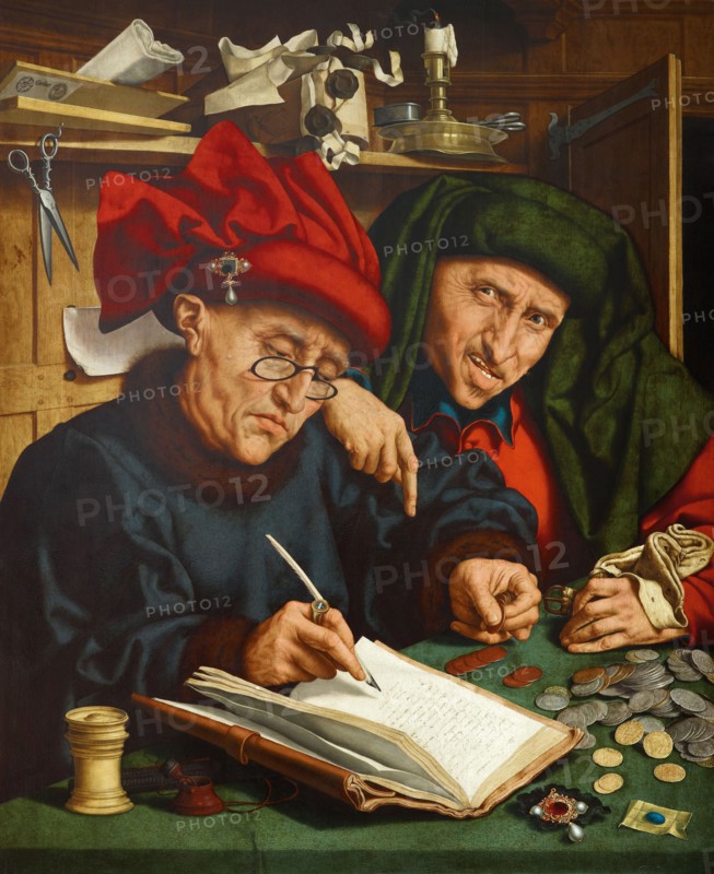 The Tax Collectors, 1520s. Artist: Massys, Quentin (1466?1530)