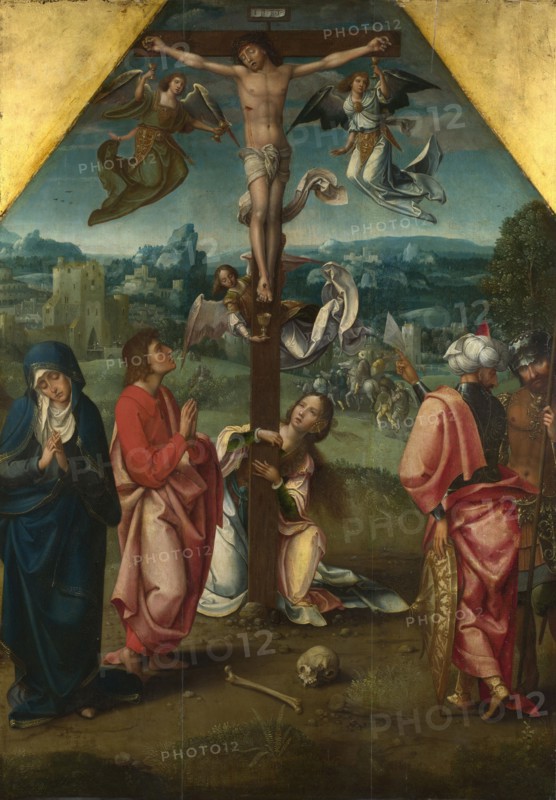 The Crucifixion, ca 1518. Artist: Master of 1518, (Workshop)