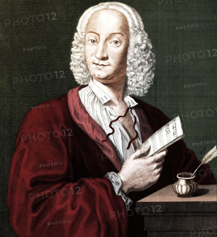 Antonio Vivaldi (1678-1741), 1725. Artist: Morellon de la Cave, François (ca 1700-1755)