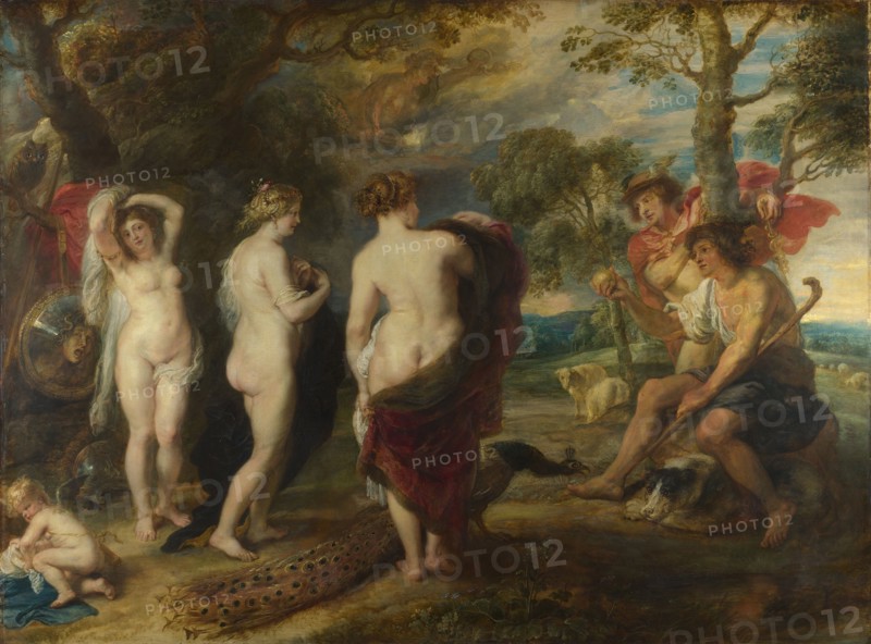 The Judgement of Paris, c. 1635. Artist: Rubens, Pieter Paul (1577-1640)