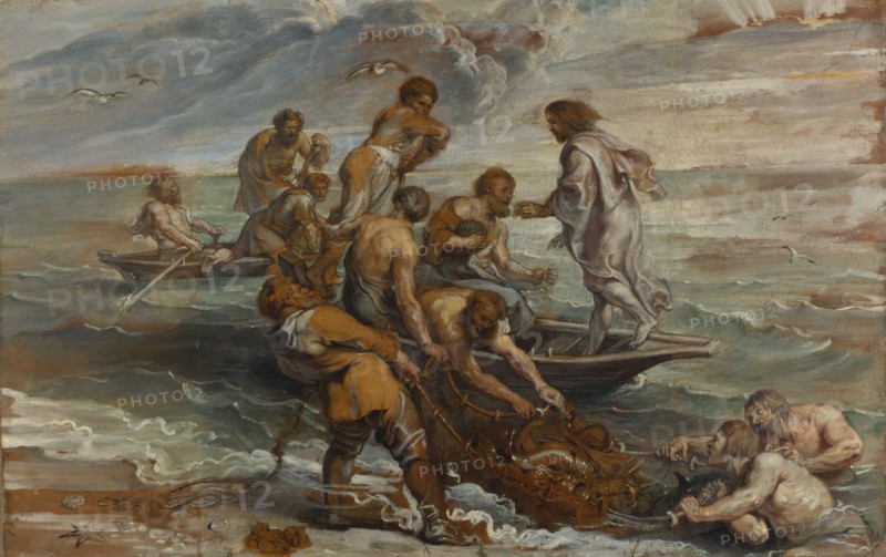The Miraculous Draught of Fishes, 1618-1619. Artist: Rubens, Pieter Paul (1577-1640)