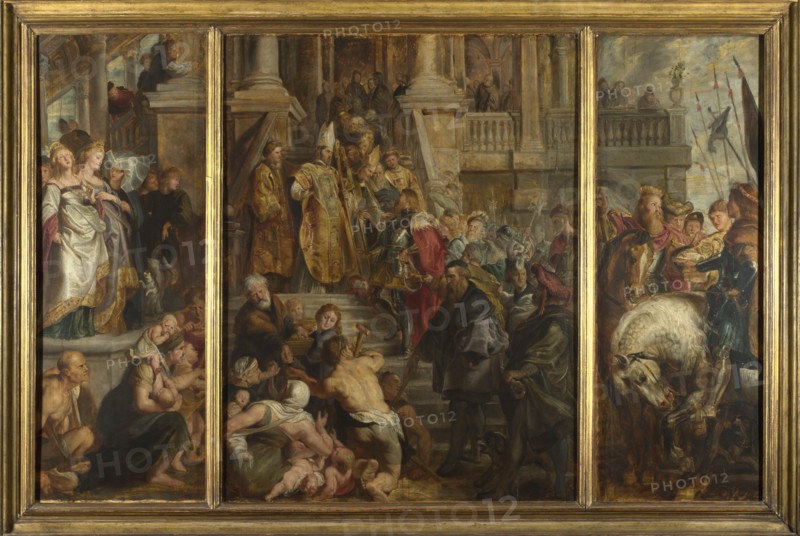 Sketch for High Altarpiece, St Bavo, Ghent, 1612. Artist: Rubens, Pieter Paul (1577-1640)