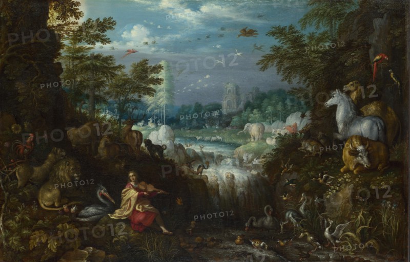 Orpheus, 1628. Artist: Savery, Roelant (1576-1639)
