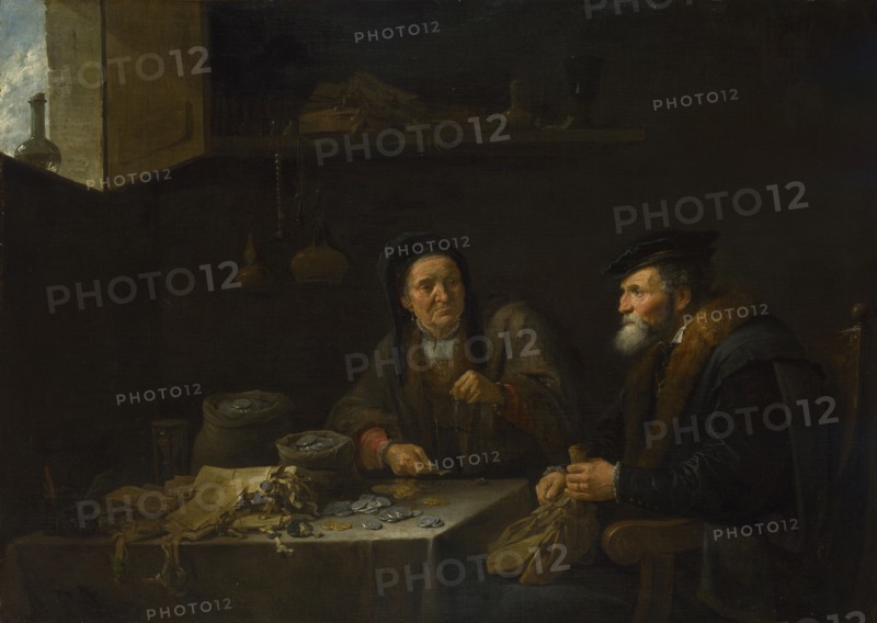 The Parable of the Rich Fool, 1648. Artist: Teniers, David, the Younger (1610-1690)