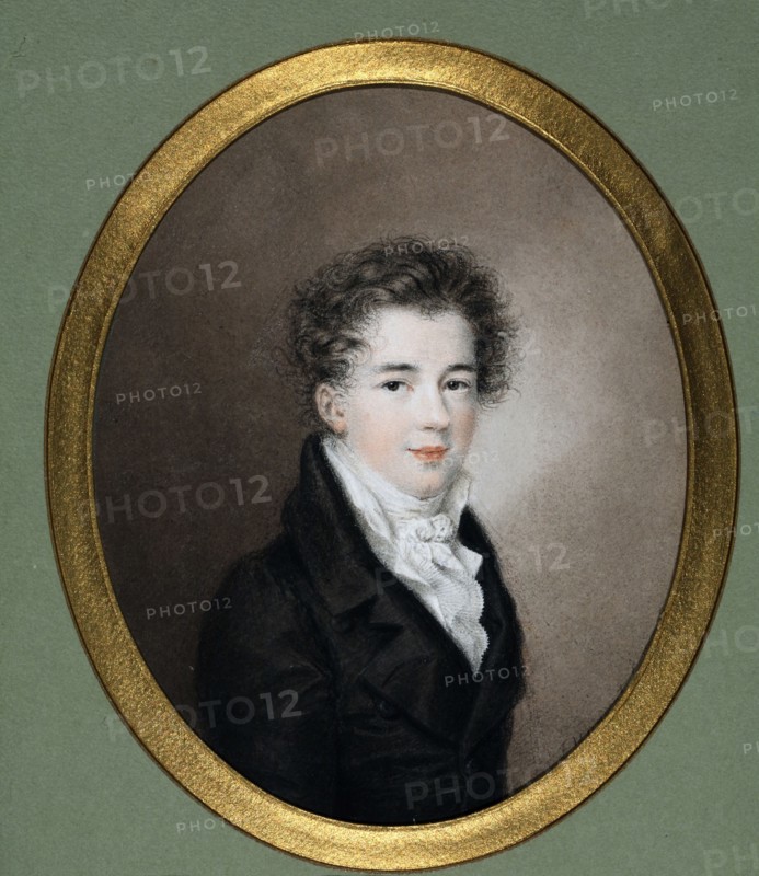 Portrait of Count Alexander M. Gorchakov (1798-1883), c. 1815. Artist: Anonymous