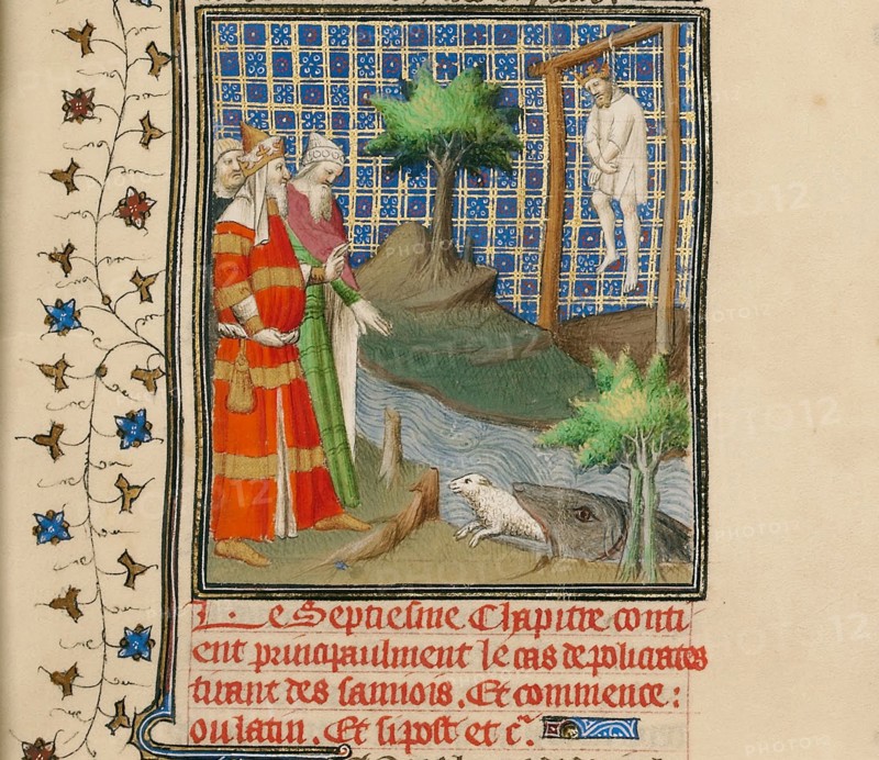 Polycrates Hanged, ca 1413-1415. Artist: Boucicaut Master, (Master of the Hours for Marshal Boucicaut) (active 1405-1420)