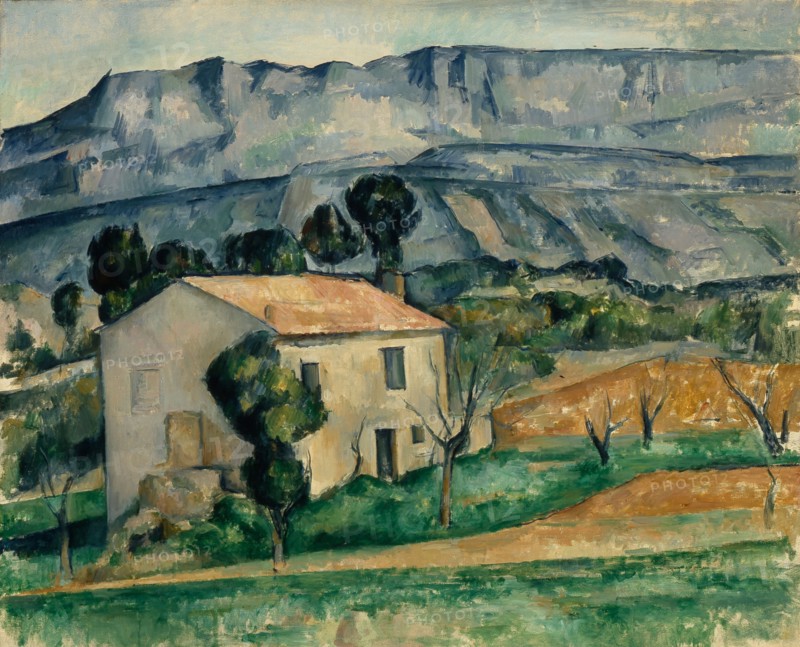 House in Provence, 1886-1890. Artist: Cézanne, Paul (1839-1906)