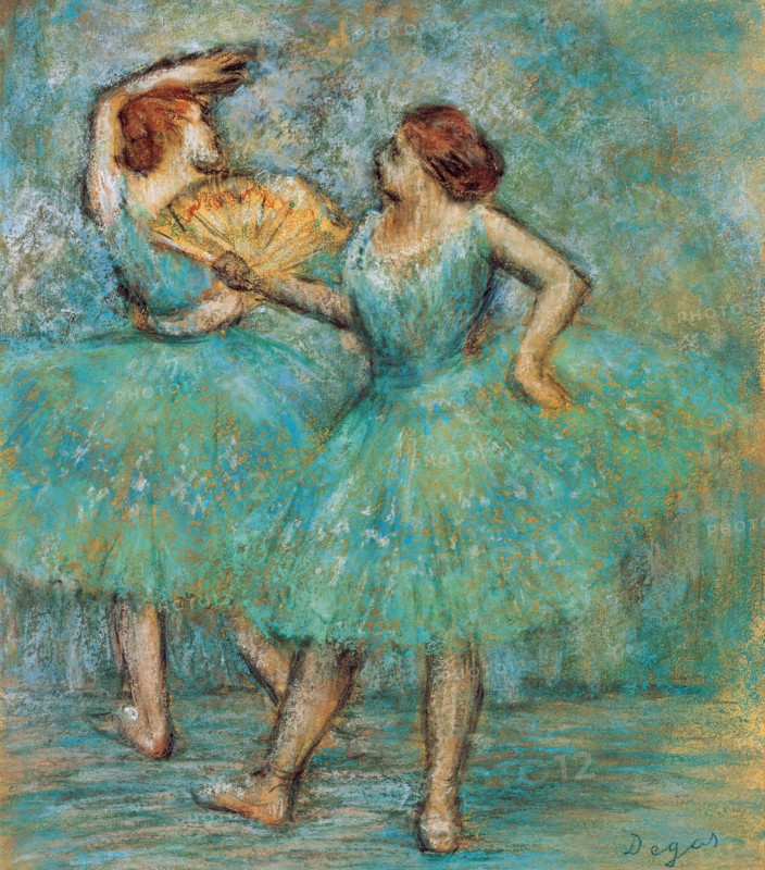 Two Dancers, c. 1905. Artist: Degas, Edgar (1834-1917)