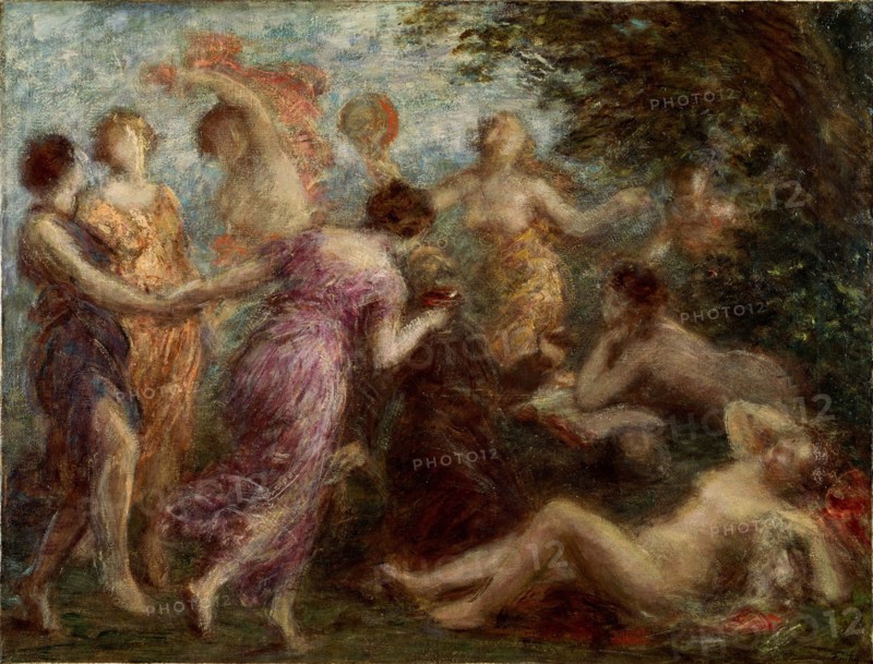 The Temptation of Saint Anthony. Artist: Fantin-Latour, Henri (1836-1904)