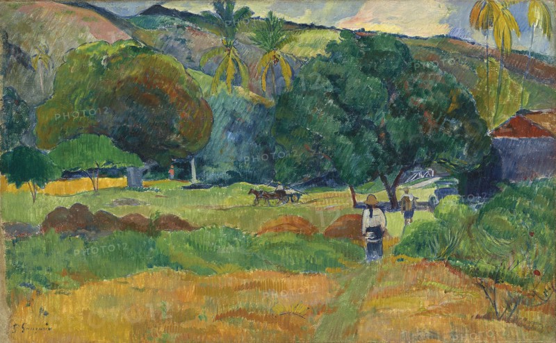 The Valley (Le vallon), 1892. Artist: Gauguin, Paul Eugéne Henri (1848-1903)