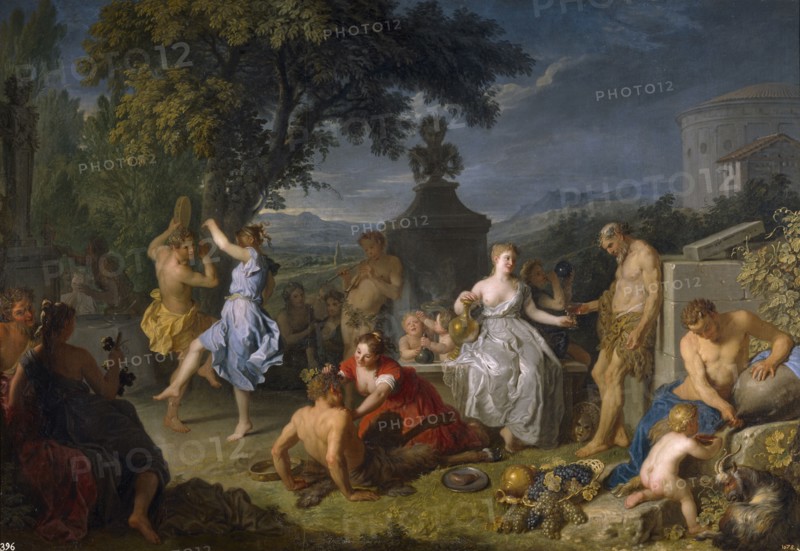 Bacchanalia, 1719. Artist: Houasse, Michel-Ange (1680-1730)