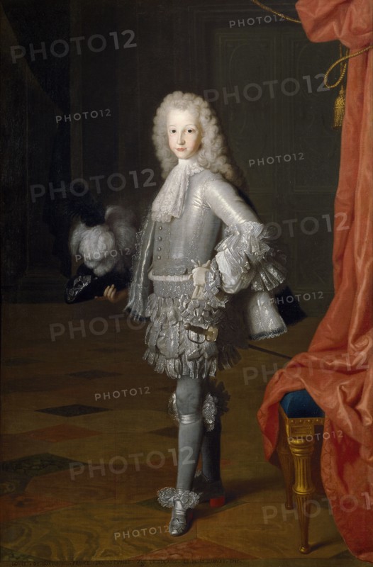 Louis I as Prince of Asturias, 1717. Artist: Houasse, Michel-Ange (1680-1730)