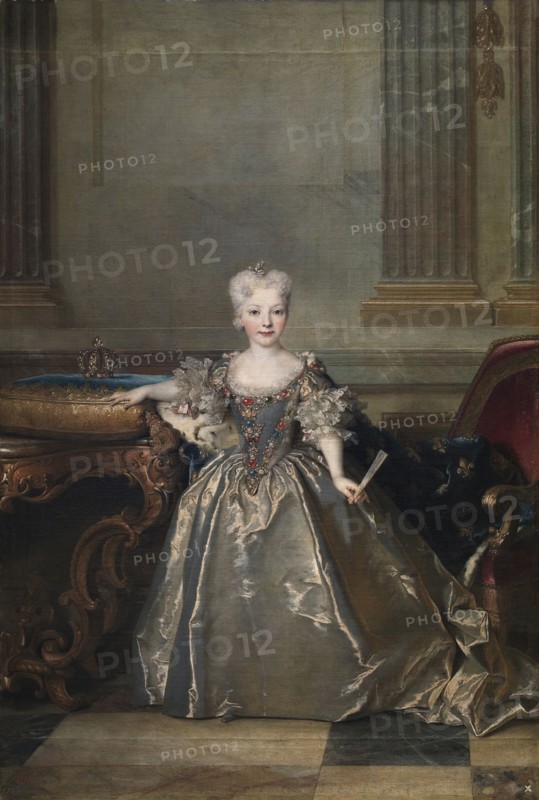 Infanta Mariana Victoria of Spain, 1724. Artist: Largillière, Nicolas, de (1656-1746)