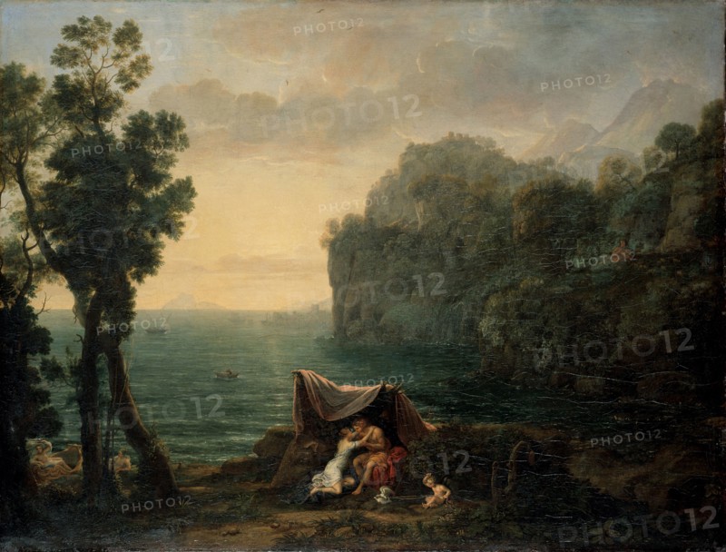 Landscape with Acis and Galatea, 1657. Artist: Lorrain, Claude (1600-1682)