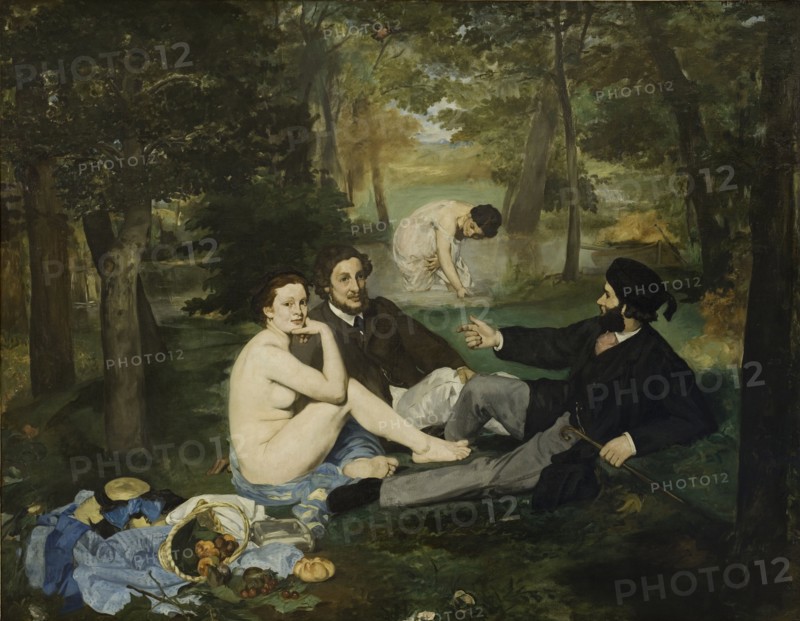The Luncheon on the Grass, 1863. Artist: Manet, Édouard (1832-1883)