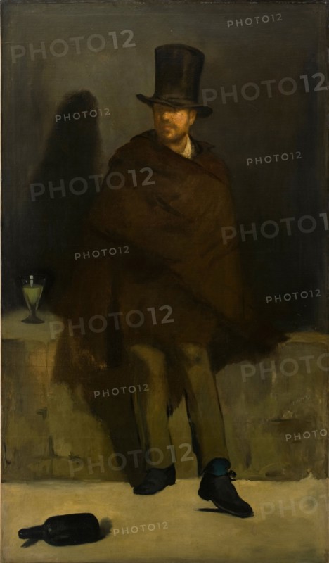 The Absinthe Drinker, 1859. Artist: Manet, Édouard (1832-1883)