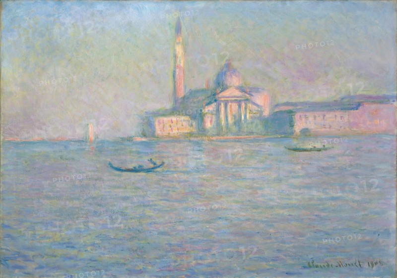 The Church of San Giorgio Maggiore, Venice, 1908. Artist: Monet, Claude (1840-1926)