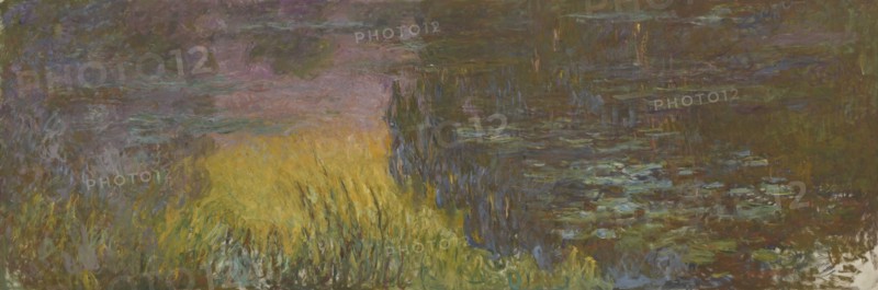 The Water Lilies - Setting Sun, 1914-1926. Artist: Monet, Claude (1840-1926)