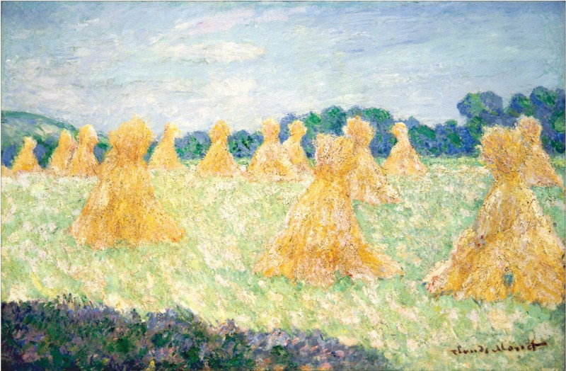 The Young Ladies of Giverny, Sun Effect, 1894. Artist: Monet, Claude (1840-1926)