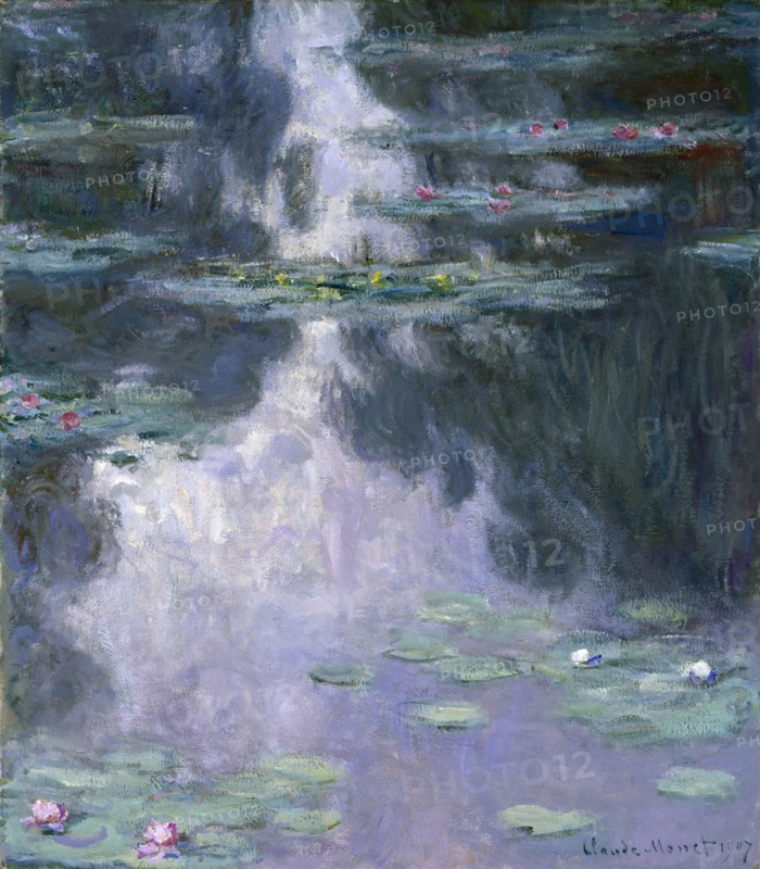 Water Lilies (Nymphéas), 1907. Artist: Monet, Claude (1840-1926)