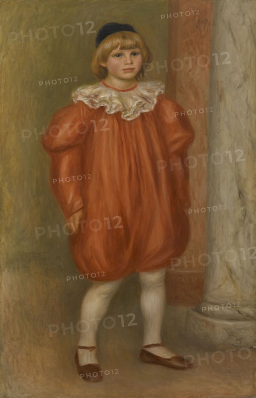 Claude Renoir in Clown Costume, 1909. Artist: Renoir, Pierre Auguste (1841-1919)