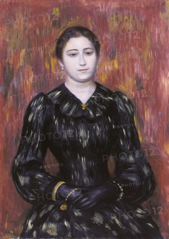 Portrait of Mme. Paulin, 1885-1890?. Artist: Renoir, Pierre Auguste (1841-1919)