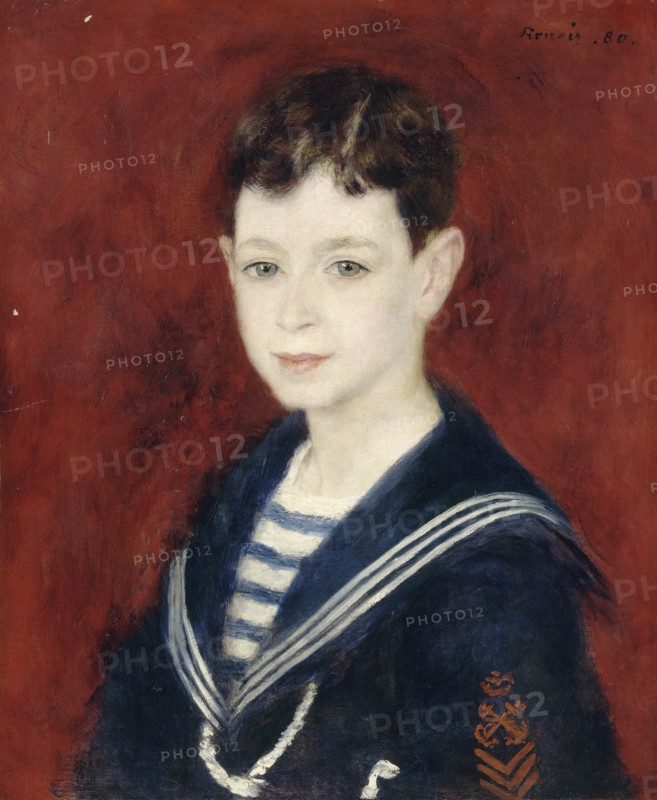 Fernand Halphen as a Boy, 1880. Artist: Renoir, Pierre Auguste (1841-1919)