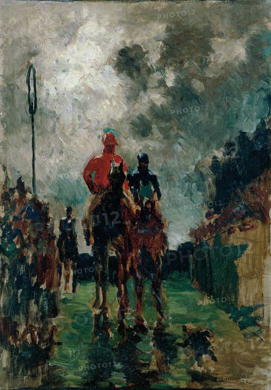 The Jockeys, 1882. Artist: Toulouse-Lautrec, Henri, de (1864-1901)