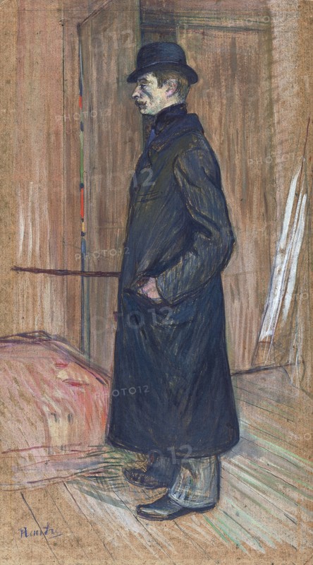 Gaston Bonnefoy, 1891. Artist: Toulouse-Lautrec, Henri, de (1864-1901)