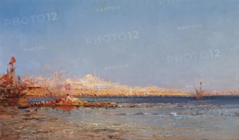 View of Constantinople, c. 1911. Artist: Ziem, Felix-Francois George (1821-1911)