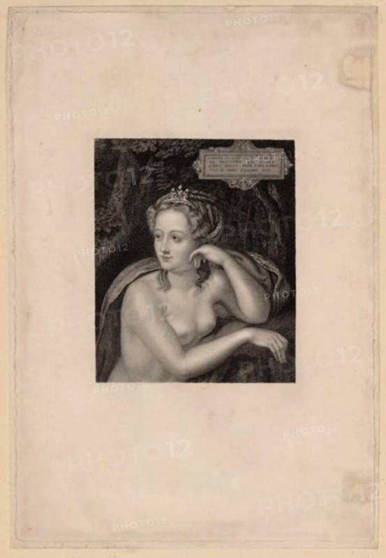 Portrait of Diane de Poitiers (1499-1566), Mid of 16th cen.. Artist: Anonymous