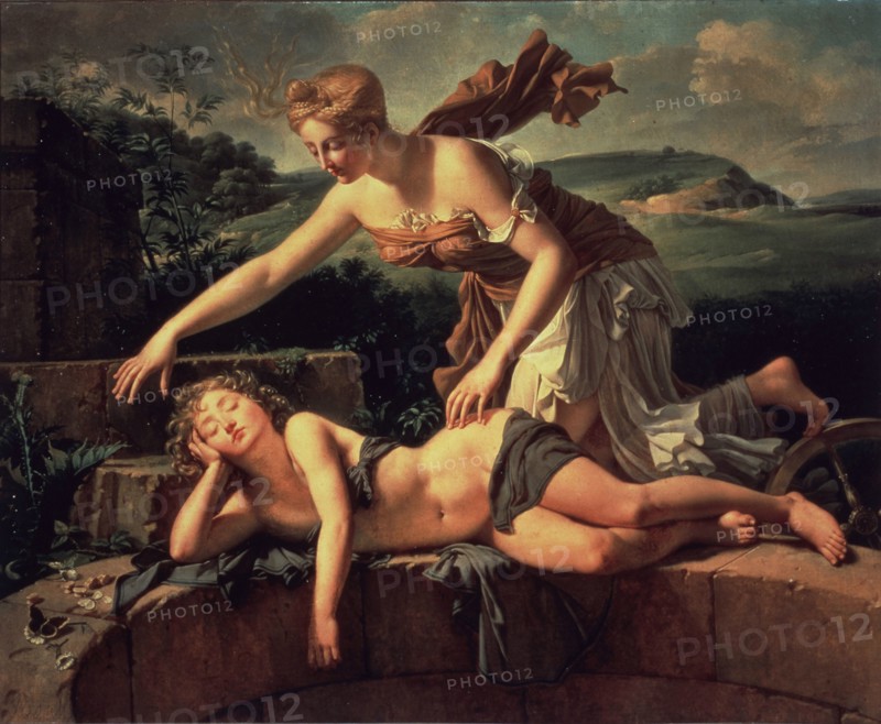 Child and Fortuna. Artist: Bouillon, Pierre (1776-1831)