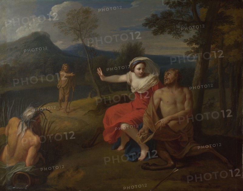 Nessus and Dejanira, ca 1705. Artist: Boullogne, Louis de, the Younger (1654-1733)