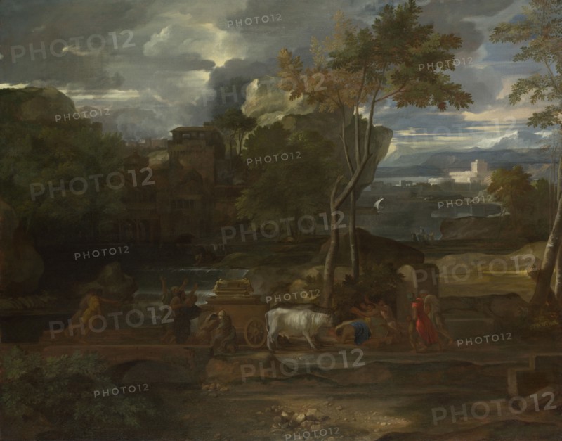 The Return of the Ark, 1659. Artist: Bourdon, Sébastien (1616-1671)
