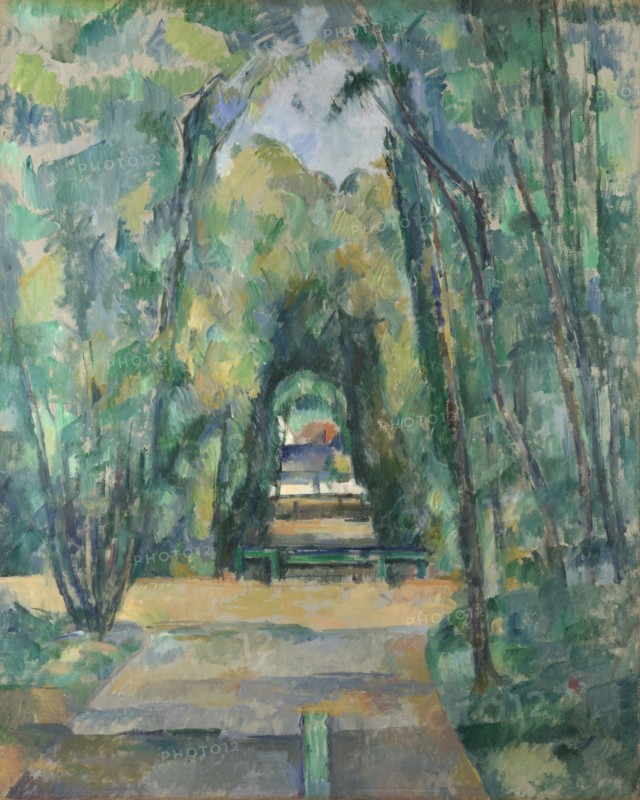 Avenue at Chantilly, 1888. Artist: Cézanne, Paul (1839-1906)