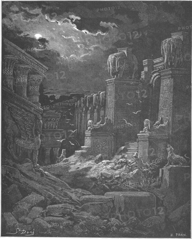 Babylon Has Fallen, 1897. Artist: Doré, Gustave (1832-1883)