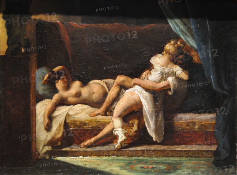 Three Lovers (L'Amour à trois), 1818-1820. Artist: Géricault, Théodore (1791-1824)
