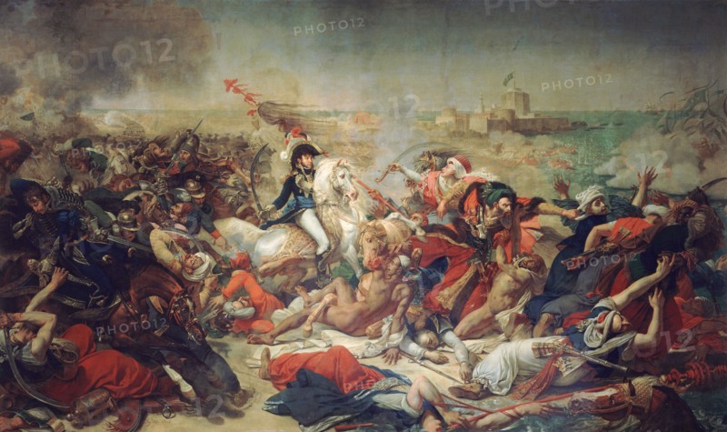 Battle of Aboukir, 25 July 1799, 1806. Artist: Gros, Antoine Jean, Baron (1771-1835)