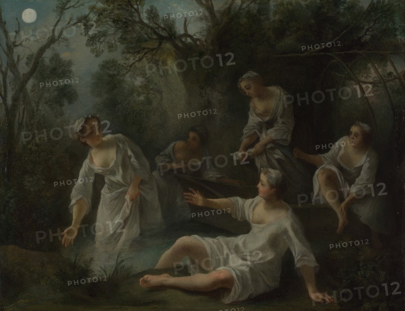 The Four Times of Day: Evening, c. 1740. Artist: Lancret, Nicolas (1690-1743)