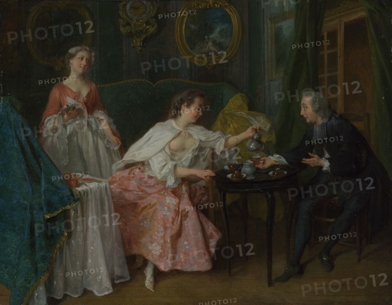 The Four Times of Day: Morning, c. 1740. Artist: Lancret, Nicolas (1690-1743)