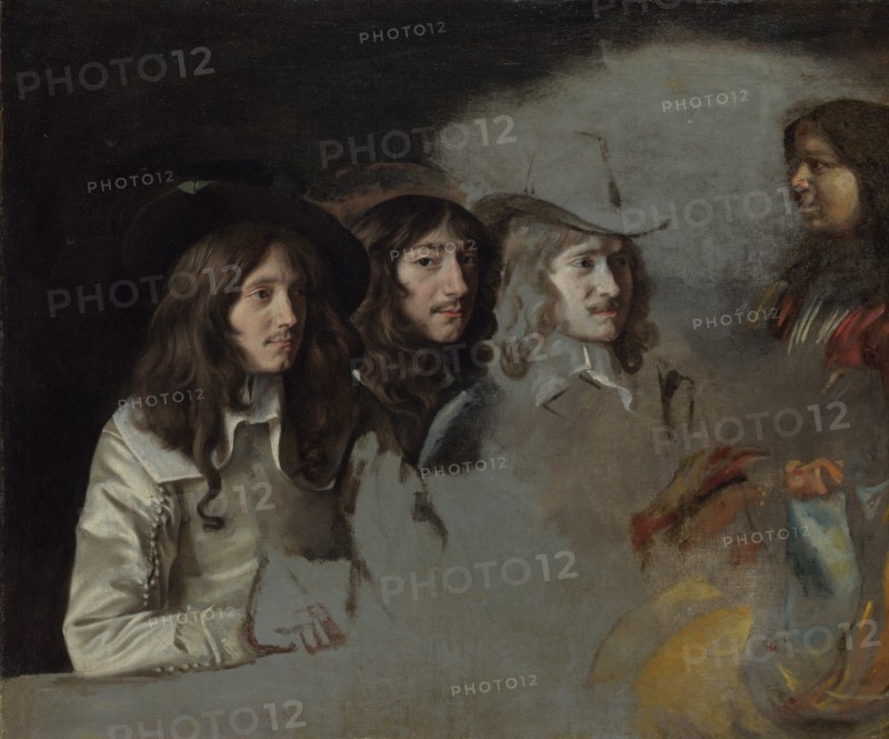 Three Men and a Boy, c. 1647-1648. Artist: Le Nain, Louis (1593-1648)