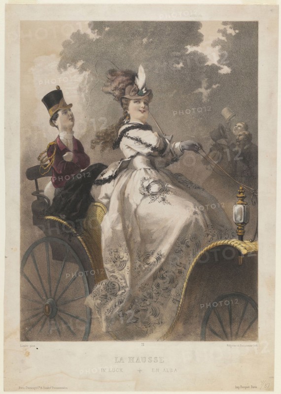 La Hausse (In Luck), End of 19th cen.. Artist: Linder, Philippe Jacques (1835-1914)