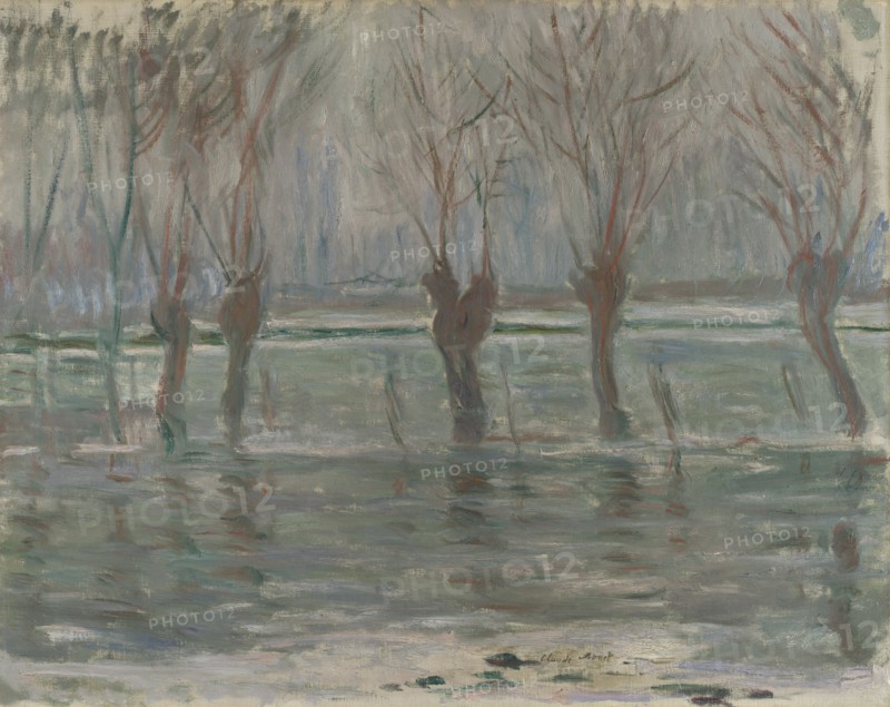 Flood Waters, 1896. Artist: Monet, Claude (1840-1926)