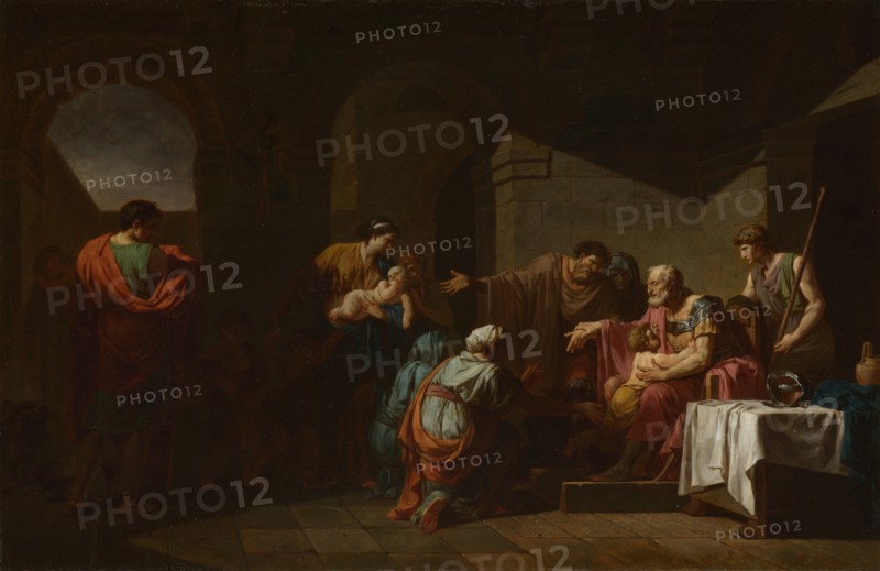 Belisarius receiving Hospitality from a Peasant, 1779. Artist: Peyron, Jean-François-Pierre (1744-1814)