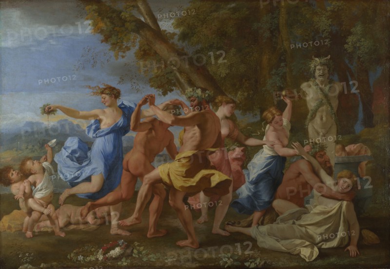 A Bacchanalian Revel before a Herm, 1632. Artist: Poussin, Nicolas (1594-1665)